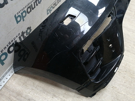 AA045876; Бампер передний; под паркт.; под омыват. (J8A2-17F003-GAW) для Land Rover Range Rover Velar L560 (2017 - 2023)/БУ; Оригинал; Р1, Мелкий дефект; 