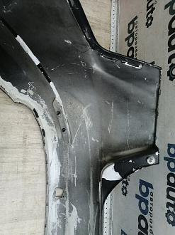 AA046258; Бампер задний; без паркт. (7S71-F17906-A) для Ford Mondeo Sedan IV (2006- 2010)/БУ; Оригинал; Р1, Мелкий дефект; 
