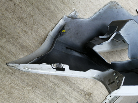 AA045705; Бампер передний, S-line; под паркт.; под омыват. (8K0 807 437 S) для Audi A4 B8/БУ; Оригинал; Р2, Удовлетворительное; 