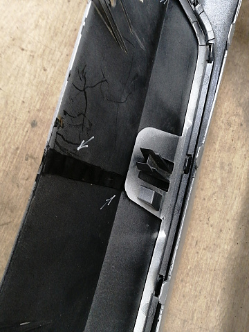 Фотография детали AA041944; Бампер передний; под паркт.; без омыват. (602000372AA) для EXEED VX I (2021-2023)/БУ; Оригинал; Р2, Удовлетворительное; . Фото номер 23