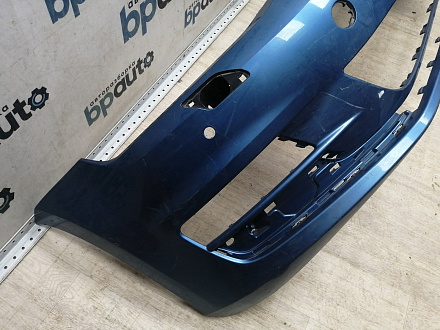 BA000226; Бампер передний; под паркт.; под омыват. (5G0807221) для Volkswagen Golf/БУ; Оригинал; Р1, Мелкий дефект; 