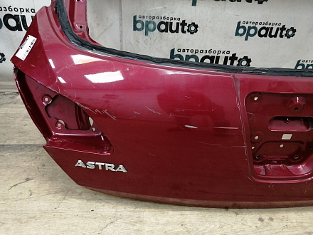 AA038149; Крышка багажника (13288625) для Opel Astra/БУ; Оригинал; Р3, Под восстановление; 