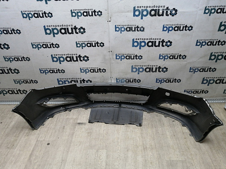 AA045408; Бампер передний; без паркт.; без омыват. (13225746) для Opel Astra/БУ; Оригинал; Р1, Мелкий дефект; 