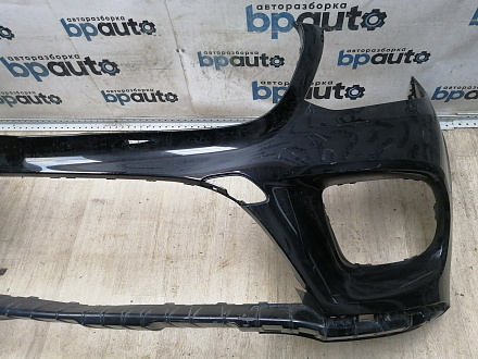 AA046095; Бампер передний; под паркт.; без омыват. (A1668851800) для Mercedes-Benz GLS-klasse I (X166) (2015-2019)/БУ; Оригинал; Р1, Мелкий дефект; 