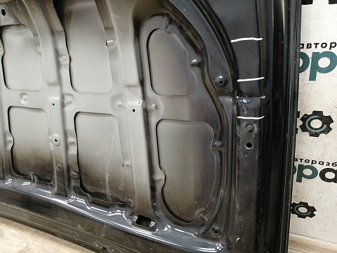 Фотография детали AA033959; Капот (53301-60630) для Toyota Land Cruiser Prado 150 (2010 — 2013)/БУ; Оригинал; Р2, Удовлетворительное; . Фото номер 21
