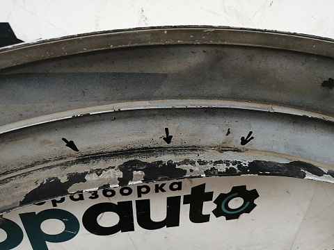 Фотография детали AA036024; Накладка крыла передняя левая, расширитель (1T0853717A) для Volkswagen Touran II (2010-2015)/БУ; Оригинал; Р1, Мелкий дефект; . Фото номер 6