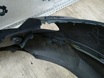 AA044904; Бампер задний; без паркт. (52159-0R150) для Toyota Rav4 40 рест. (2015 — 2019)/БУ; Оригинал; Р1, Мелкий дефект; 