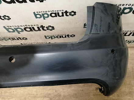 AA042502; Бампер задний; под паркт. (4F0 807 511 D) для Audi A6 II (C6) Allroad (2006-2012)/БУ; Оригинал; Р1, Мелкий дефект; 