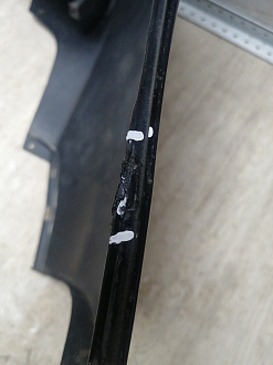 AA045785; Бампер задний; под паркт. (52159-60500) для Toyota Land Cruiser Prado/БУ; Оригинал; Р1, Мелкий дефект; 