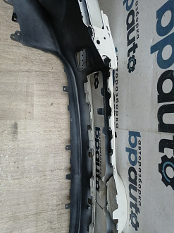 BA000239; Бампер передний; без паркт.; под омыват. (52119-42730) для Toyota Rav4 30 рест. V 2.4 (2009 - 2010)/БУ; Оригинал; Р1, Мелкий дефект; 