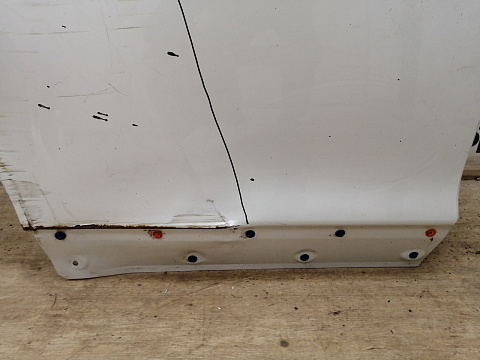 Фотография детали AA037918; Дверь задняя правая (67003-48110) для Toyota Highlander II рест. (2010 - 2013)/БУ; Оригинал; Р3, Под восстановление; . Фото номер 8
