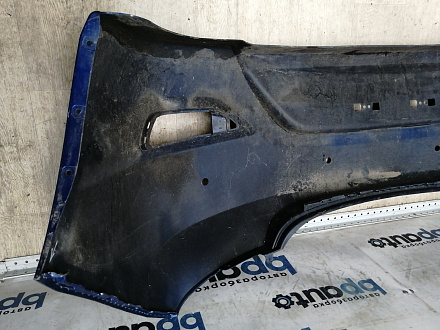 BA000148; Бампер задний; под паркт. (86611-4L200) для Hyundai Solaris I HB (2010- 2014)/БУ; Оригинал; Р1, Мелкий дефект; 