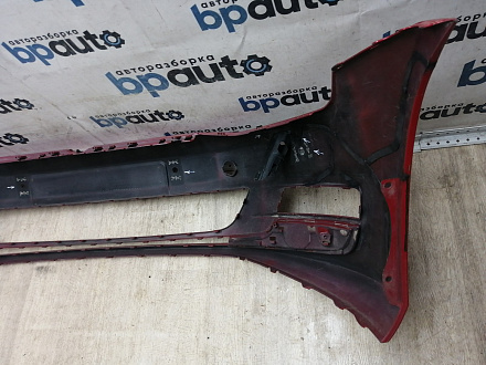 BA000222; Бампер передний; под паркт.; под омыват. (5G0807221) для Volkswagen Golf/БУ; Оригинал; Р2, Удовлетворительное; 