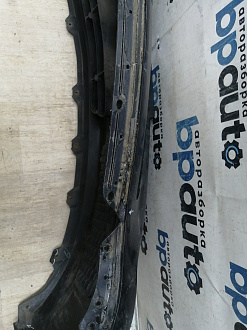 BA000219; Бампер передний, до 2010г; без паркт.; под омыват. (62022-JK60H) для Infiniti G (2006-2013)/БУ; Оригинал; Р1, Мелкий дефект; 