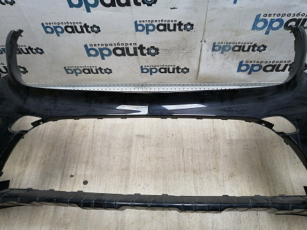 AA046096; Бампер передний; под паркт.; без омыват. (A1668851800) для Mercedes-Benz GLS-klasse I (X166) (2015-2019)/БУ; Оригинал; Р1, Мелкий дефект; 