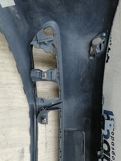 BA000244; Бампер передний; без паркт.; под омыват. (5M0807221N) для Volkswagen Golf Plus II (2009-2014)/БУ; Оригинал; Р2, Удовлетворительное; 