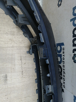 BA000244; Бампер передний; без паркт.; под омыват. (5M0807221N) для Volkswagen Golf Plus II (2009-2014)/БУ; Оригинал; Р2, Удовлетворительное; 