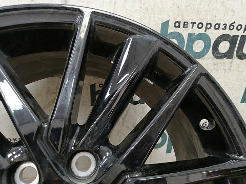 Фотография детали AA028366; Диск литой, 17x7J, 5x114.3, ET45 (4261A-06100) для Toyota Camry/БУ; Оригинал; Р1, Мелкий дефект; . Фото номер 6