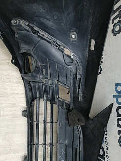 BA000243; Бампер передний; под паркт.; под омыват. (52119-06J20) для Toyota Camry 70 рест. (2021-2024)/БУ; Оригинал; Р1, Мелкий дефект; 