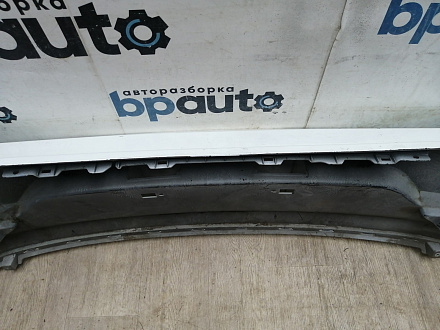 AA045616; Бампер задний; под паркт. (86611-4L700) для Hyundai Solaris I рест. HB (2014- 2016)/БУ; Оригинал; Р1, Мелкий дефект; 