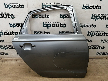Дверь задняя правая, стойка 35,5 см Ауди A6 IV C7 рест. Sedan 2014-2018, б/у, фото 1