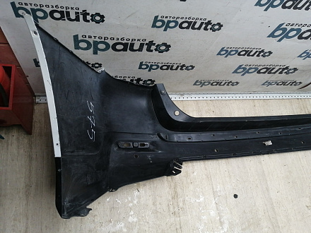 AA045922; Бампер задний; под паркт. (52159-48170) для Toyota Highlander II рест. (2010 - 2013)/БУ; Оригинал; Р1, Мелкий дефект; 