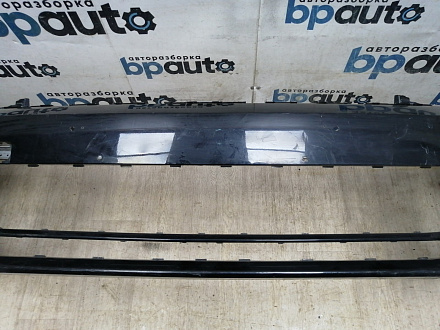 AA045702; Бампер передний; под паркт.; под омыват. (5СU807221A) для Volkswagen Jetta VI рест. (2015-2018)/БУ; Оригинал; Р2, Удовлетворительное; 