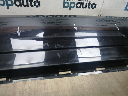 AA045466; Бампер задний AMG; под паркт. (A2128855125) для Mercedes-Benz E-klasse IV Sedan (W212) (2009-2013)/БУ; Оригинал; Р1, Мелкий дефект; 