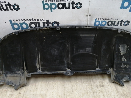 AA045343; Юбка переднего бампера (7P5807061) для Porsche Cayenne II (958) (2010-2014)/БУ; Оригинал; Р1, Мелкий дефект; 