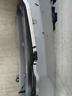 BA000182; Бампер передний; без паркт.; под омыват. (52119-05190) для Toyota Avensis/БУ; Оригинал; Р1, Мелкий дефект; 