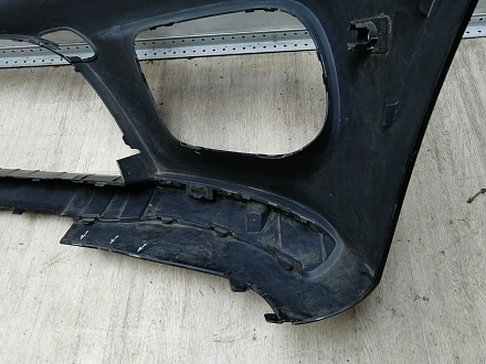 AA046096; Бампер передний; под паркт.; без омыват. (A1668851800) для Mercedes-Benz GLS-klasse I (X166) (2015-2019)/БУ; Оригинал; Р1, Мелкий дефект; 