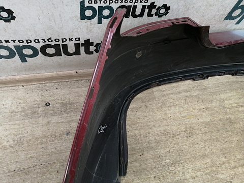 Фотография детали AA032725; Бампер задний; под паркт. (60U 807 421) для Skoda Rapid/БУ; Оригинал; Р1, Мелкий дефект; . Фото номер 10