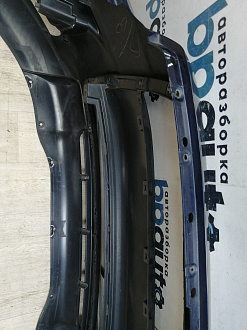AA046294; Бампер передний; без паркт.; без омыват. (6400C950) для Mitsubishi ASX I (2010-2013)/БУ; Оригинал; Р1, Мелкий дефект; 