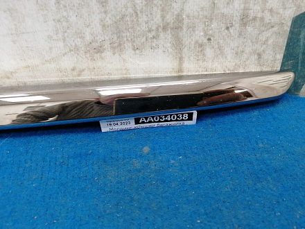 AA034038; Молдинг крышки багажника нижний, хром (84860-JN00A) для Nissan Teana 32/БУ; Оригинал; Р2, Удовлетворительное; 