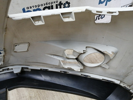 AA044690; Бампер передний, Sport-Style; без паркт.; под омыват. (5N0807221) для Volkswagen Tiguan I (2007- 2011)/БУ; Оригинал; Р1, Мелкий дефект; 