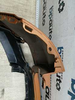 BA000136; Бампер задний; без паркт. (86611-M0000) для Hyundai Creta I (2016-2021)/БУ; Оригинал; Р2, Удовлетворительное; 