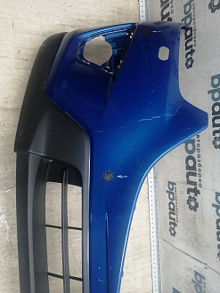 AA045774; Бампер передний; без паркт.; под омыват. (KD45-50031) для Mazda CX-5/БУ; Оригинал; Р1, Мелкий дефект; 