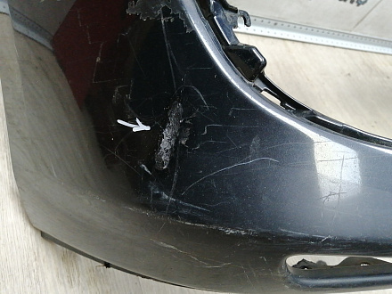 AA045770; Бампер передний; без паркт.; под омыват. (BCW8-50031) для Mazda 3 BL/БУ; Оригинал; Р1, Мелкий дефект; 