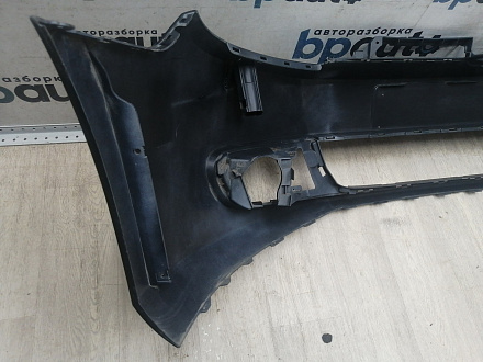 AA045974; Бампер передний; без паркт.; под омыват. (5K0807221) для Volkswagen Golf/БУ; Оригинал; Р1, Мелкий дефект; 