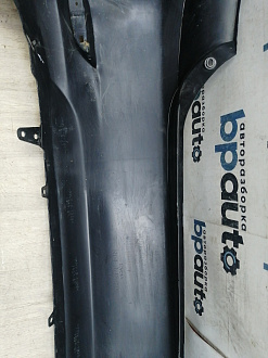 AA045905; Бампер задний; без паркт. (52159-12B30) для Toyota Corolla 150 рест. (2010-2013)/БУ; Оригинал; Р1, Мелкий дефект; 