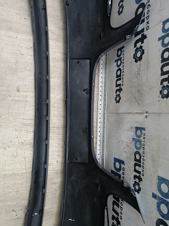 AA044986; Бампер передний; без паркт.; без омыват. (86511-2H000) для Hyundai Elantra IV (HD) (2006-2011)/БУ; Оригинал; Р1, Мелкий дефект; 