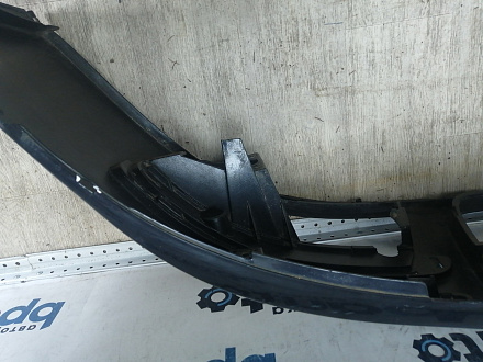 AA044496; Бампер передний; без паркт.; под омыват. (1K0807221D) для Volkswagen Jetta V (2005- 2010)/БУ; Оригинал; Р1, Мелкий дефект; 