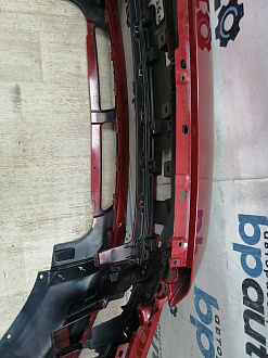 AA045833; Бампер передний; без паркт.; без омыват. (6400J025ZZ) для Mitsubishi ASX I рест.2 (2016- 2019)/БУ; Оригинал; Р1, Мелкий дефект; 