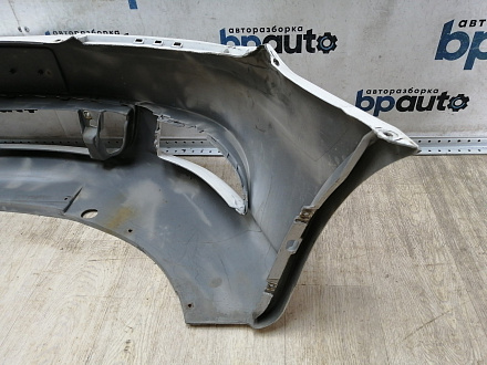 AA045386; Бампер передний; без паркт.; без омыват. (1Z0 807 221 M) для Skoda Octavia/БУ; Оригинал; Р1, Мелкий дефект; 