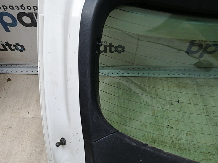 AA045283; Крышка багажника (BBY1-6202X) для Mazda 3 BL/БУ; Оригинал; Р0, Хорошее; (34K) Белый перламутр