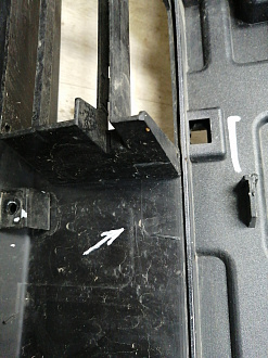 AA045842; Бампер передний; под паркт.; без омыват. (602002155AA) для Omoda C5 (2022- н.в.)/БУ; Оригинал; Р1, Мелкий дефект; 