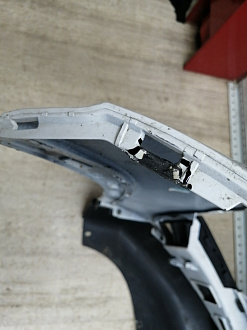 AA045872; Бампер передний; под паркт.; без омыват. (602002155AA) для Omoda C5 (2022- н.в.)/БУ; Оригинал; Р1, Мелкий дефект; 