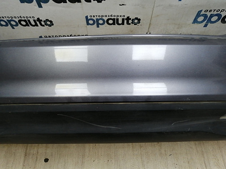 AA046110; Бампер задний; без паркт. (86611-4Y000) для Kia Rio III Sedan (2011- 2015)/БУ; Оригинал; Р1, Мелкий дефект; 