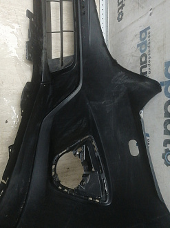 AA045755; Бампер передний; без паркт.; под омыват. (KD45-50031) для Mazda CX-5/БУ; Оригинал; Р1, Мелкий дефект; 