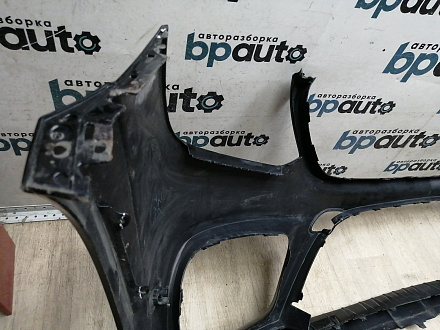 AA046095; Бампер передний; под паркт.; без омыват. (A1668851800) для Mercedes-Benz GLS-klasse I (X166) (2015-2019)/БУ; Оригинал; Р1, Мелкий дефект; 